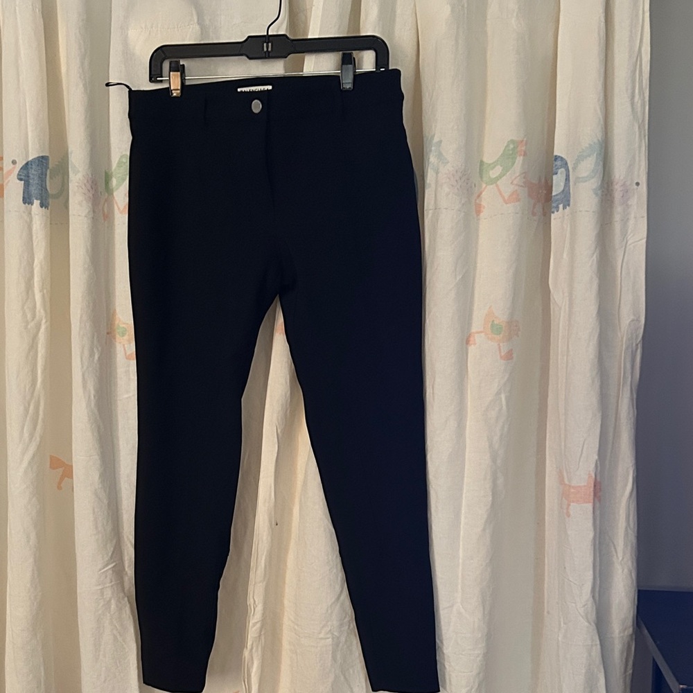 Balenciaga Black Cropped Skinny Pants Size 42
